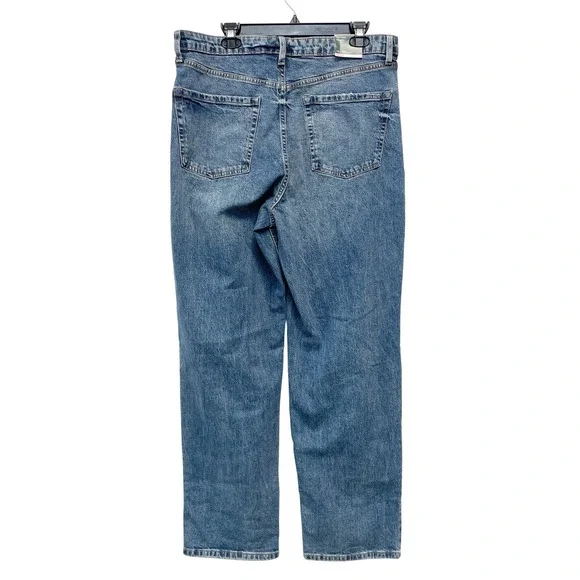 Wild Fable Women's Medium Wash High Rise Straight Leg Jeans Size 14 - Picture 3 of 7